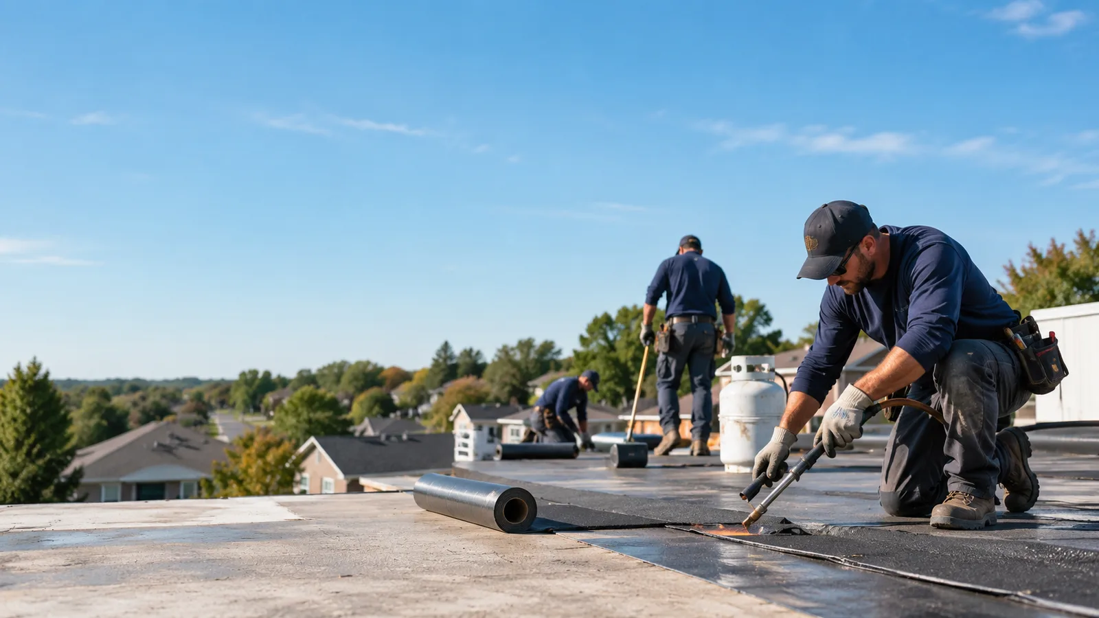 Flat Roof Leak Repair providers in Harper, IA